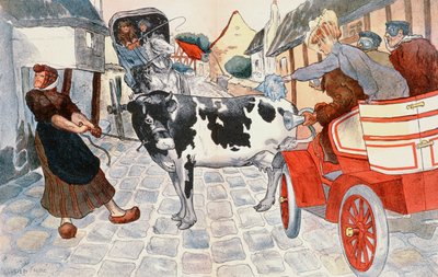 البقرة الغريبة بواسطة لويس لوسيان فوري دوجاريك